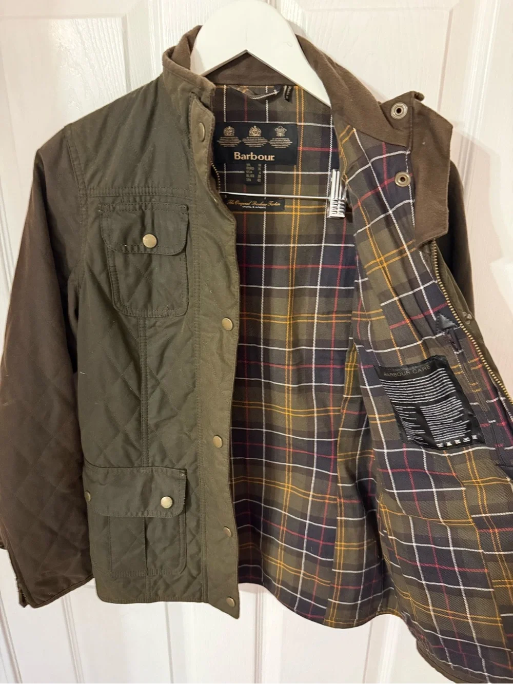 Barbour Quilted Utility Jacket - Picture 2 of 3